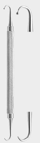 Гачок для сухожилля МАННЕРФЕЛТ (MANNERFELDT), подвійний